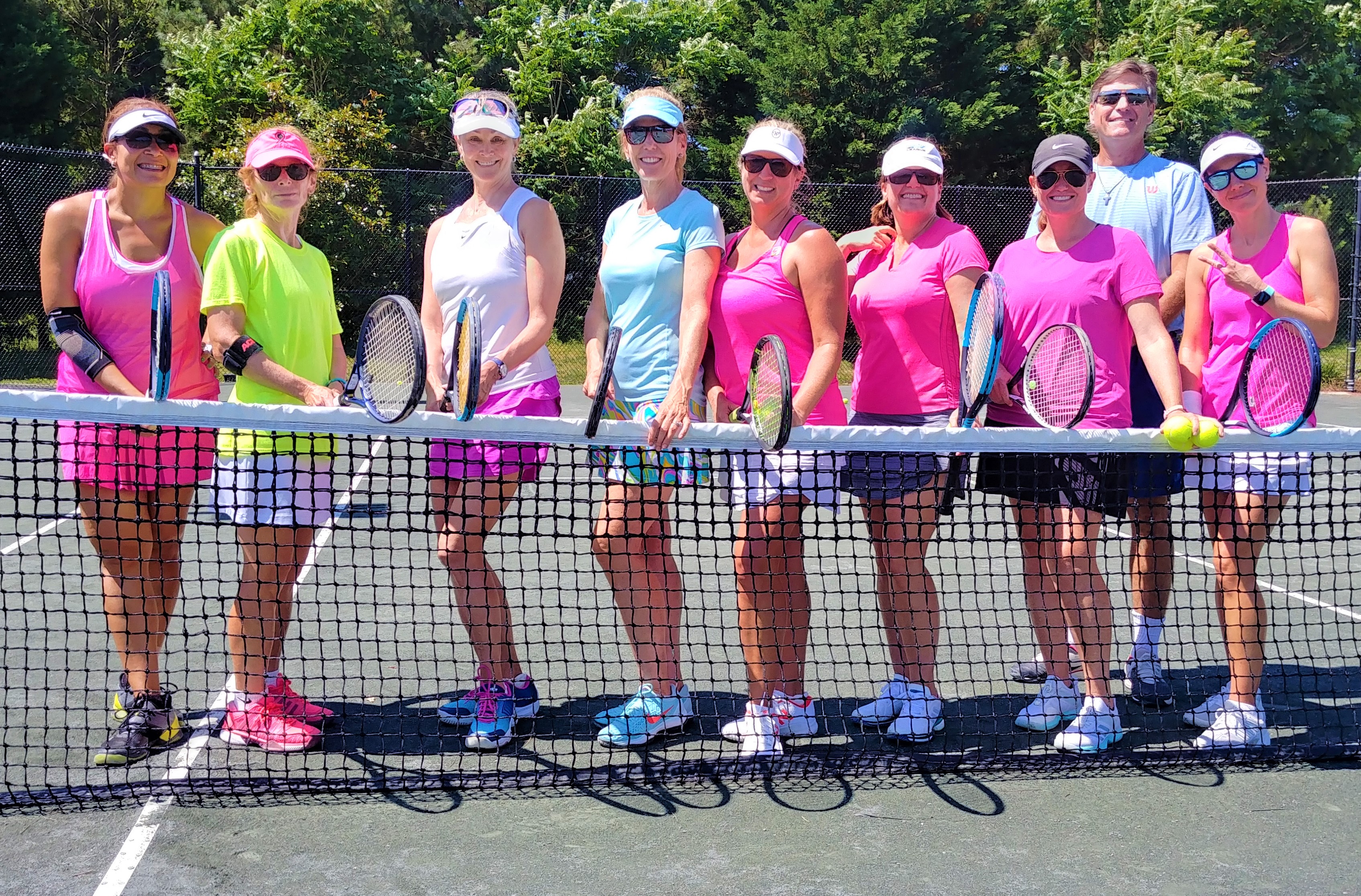 ladies clinic in wilmington nc with best tennis pros